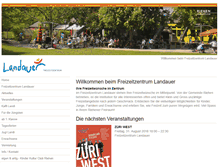 Tablet Screenshot of landauer.ch