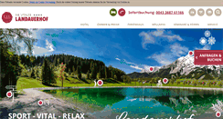 Desktop Screenshot of landauer.cc